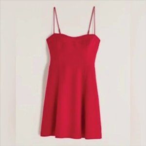 NWT Abercrombie Sweetheart Slip Mini Dress